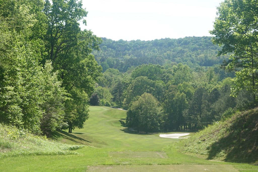 12th Hole at The Farm Golf Club (498 Yard Par 5)